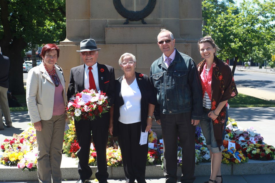 Remembrance Day Polish Seniors Club Ballarat Australia Barbara Roman Skrypko