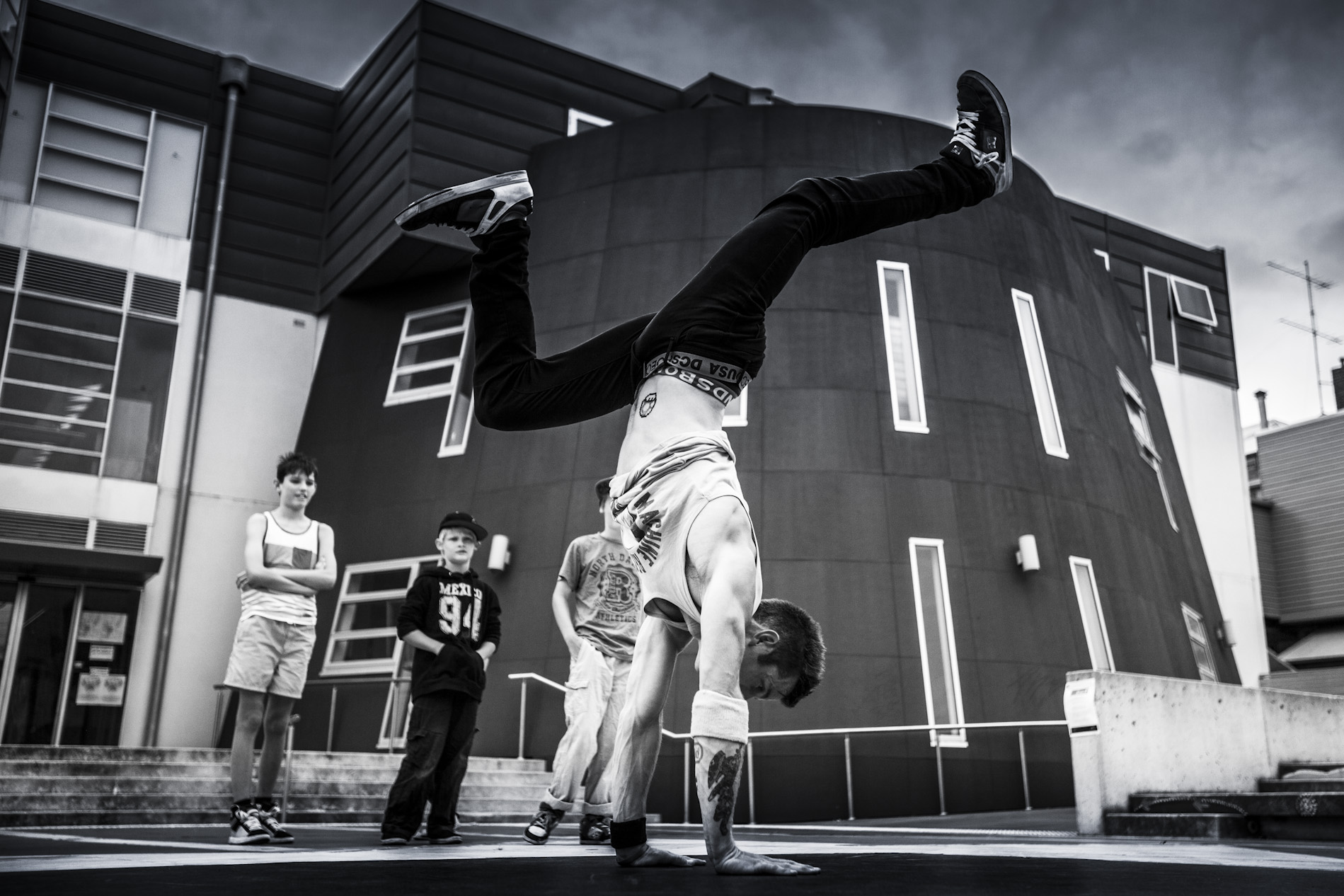 Ballarat Events Photographer breakdance at Alfred Deakin Place Ballarat