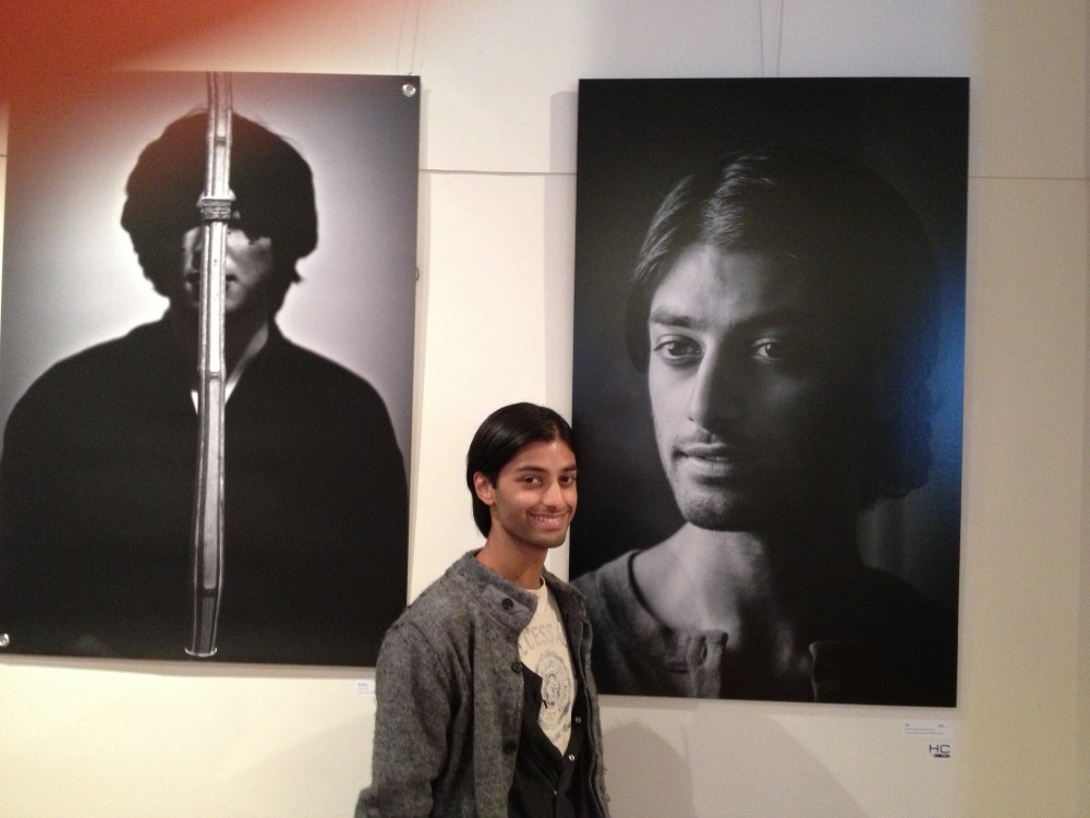 Ajit at My Australia Exhibition Opening Night