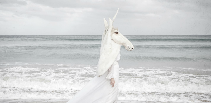 Aldona Kmiec Artist Unicorns are real Photographic limited edition print