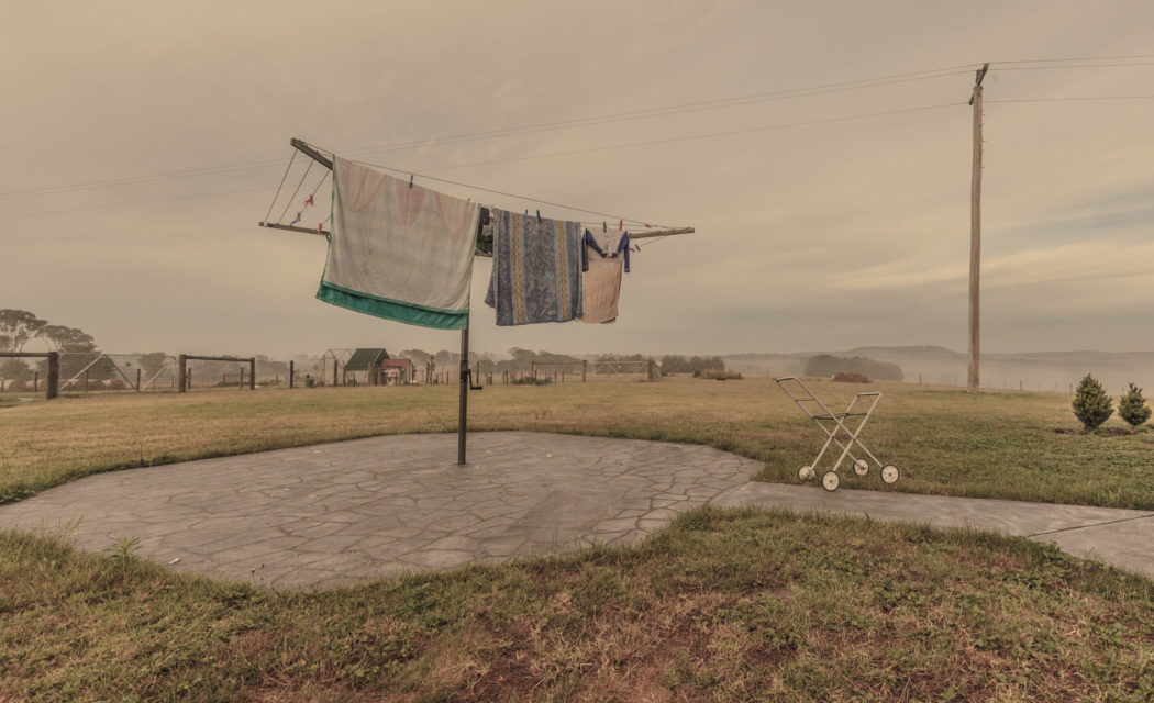 Iconic Australian backyards prints Hills Hoist print Great Australian Backyard Hills Hoist