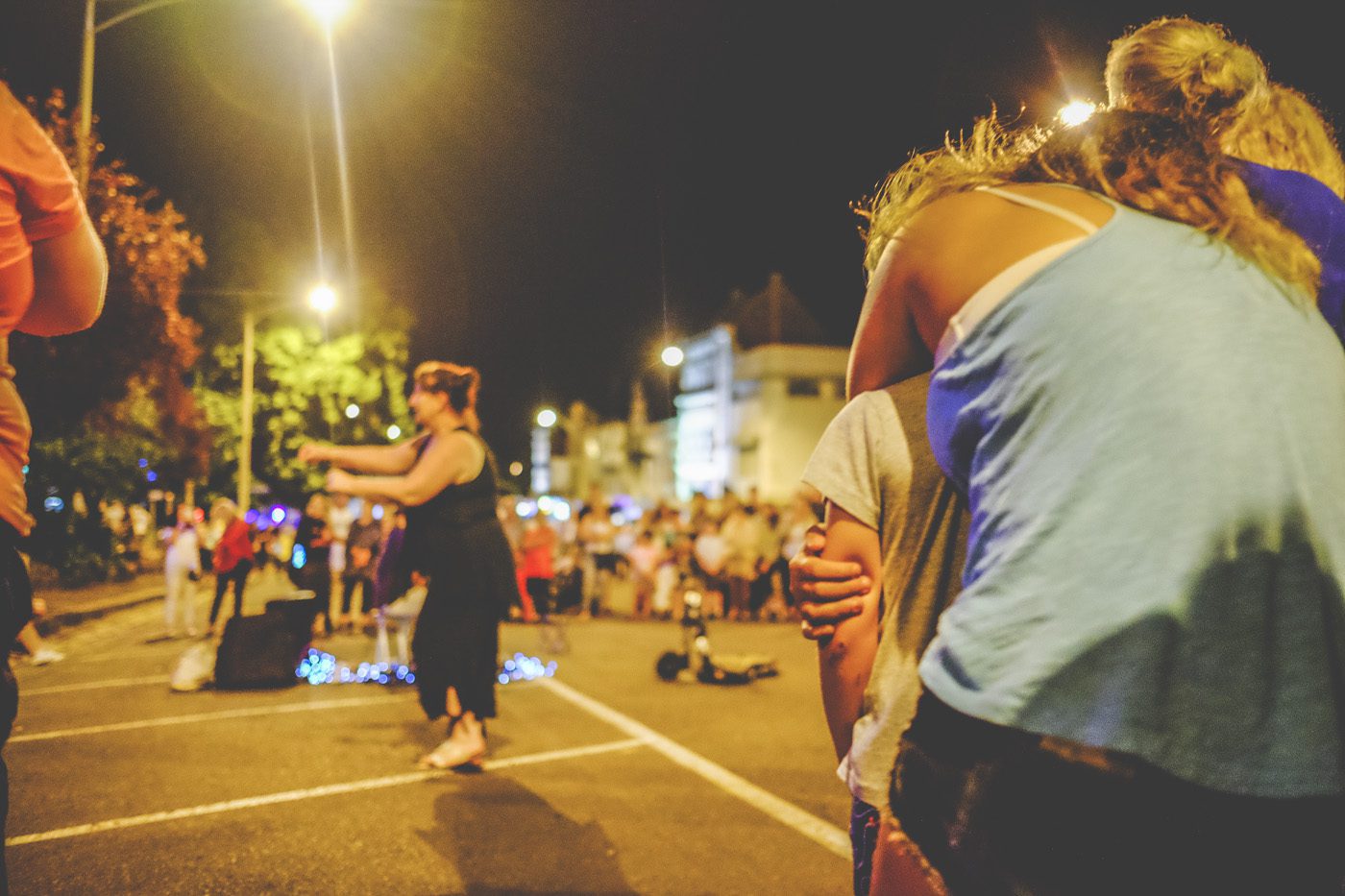 White Night Ballarat love Sturt Street