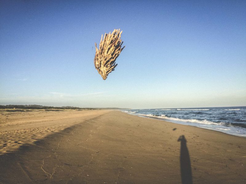 Flying Object Lakes Entrance beach