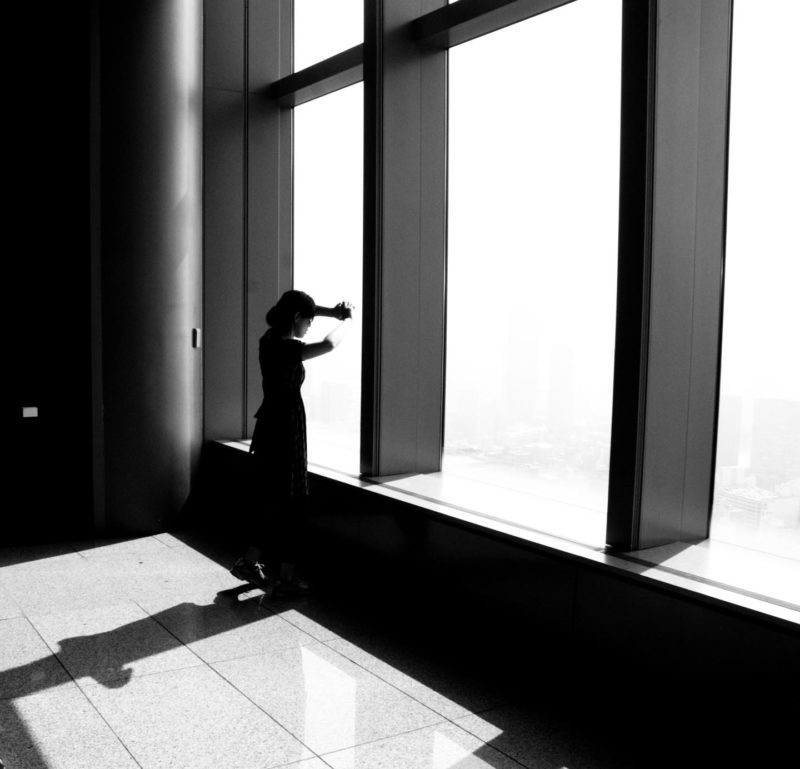 Shimbashi, Japan Photographs and Isolation