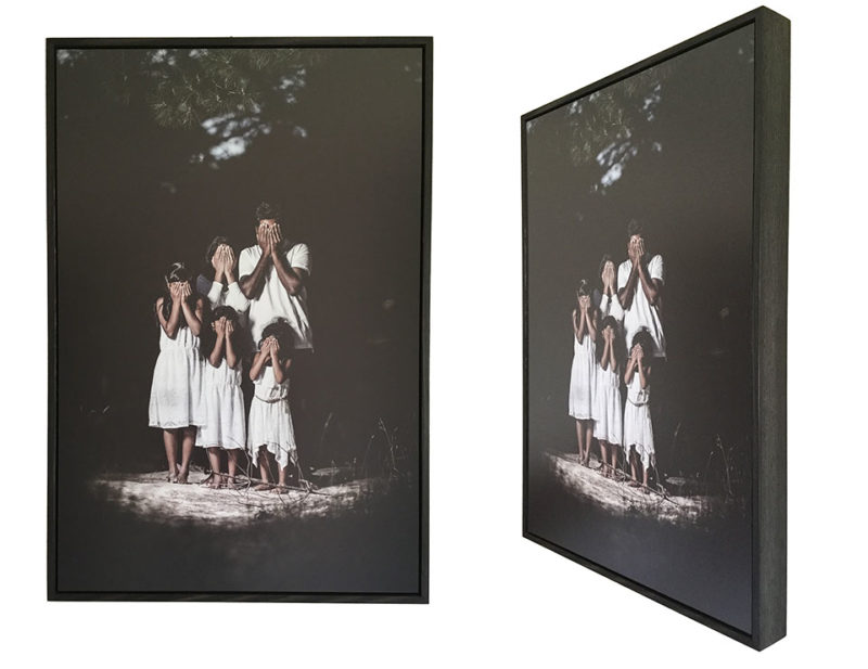 Invisible Lives Archival photo print ALDONA KMIEC Colours of World Cultures exhibition